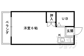 加藤マンション 306 ｜ 京都府京都市右京区西京極東大丸町（賃貸マンション1K・3階・18.00㎡） その2