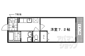 京都府京都市西京区松尾上ノ山町（賃貸アパート1K・1階・26.09㎡） その2