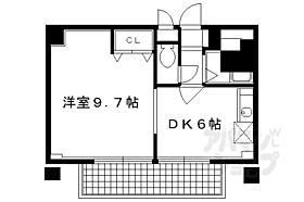 京都府京都市下京区綾小路通富小路東入ル塩屋町（賃貸マンション1DK・4階・34.04㎡） その2