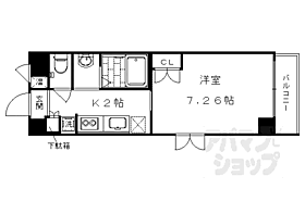 リーベルノ 407 ｜ 京都府京都市右京区太秦松本町（賃貸マンション1K・4階・23.27㎡） その2