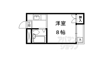 京都府京都市北区平野上柳町（賃貸アパート1K・2階・20.53㎡） その2