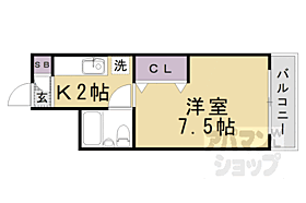 ヤングヴィレッジ嵯峨 415 ｜ 京都府京都市右京区嵯峨天龍寺若宮町（賃貸マンション1K・4階・20.26㎡） その2