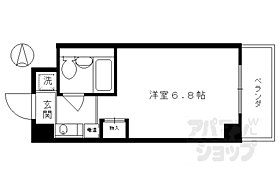 京都府京都市下京区西洞院通綾小路上ル妙伝寺町（賃貸マンション1K・9階・17.10㎡） その2