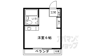 コテージ鹿王 202 ｜ 京都府京都市右京区嵯峨北堀町（賃貸アパート1K・2階・15.00㎡） その2