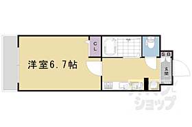 京都府京都市南区東九条上御霊町（賃貸マンション1K・6階・20.90㎡） その2