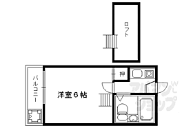 京都府京都市南区東九条松田町（賃貸アパート1K・1階・16.00㎡） その2