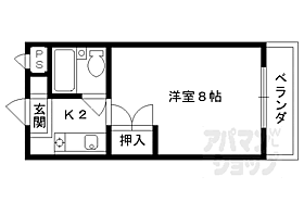 京都府京都市西京区桂木ノ下町（賃貸マンション1K・3階・21.06㎡） その2