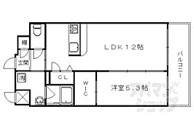 ＳＨＡＭＡＩＳＯＮ　ＪＪ 508 ｜ 京都府京都市右京区山ノ内西八反田町（賃貸マンション1LDK・5階・44.16㎡） その2