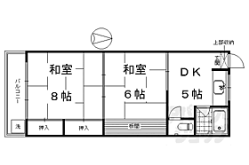 京都府京都市南区東九条南烏丸町（賃貸マンション2K・3階・37.00㎡） その2