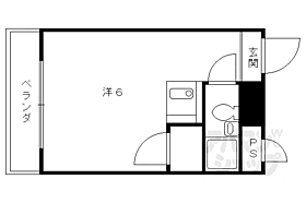 ヴィラ椙ヶ本 201 ｜ 京都府京都市右京区太秦椙ケ本町（賃貸マンション1K・2階・17.82㎡） その2