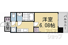 京都府京都市南区東九条烏丸町（賃貸マンション1K・5階・21.75㎡） その2