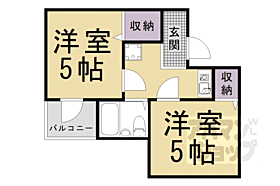 アメニティ京都一番館 1-M ｜ 京都府京都市右京区西院六反田町（賃貸マンション2K・1階・23.04㎡） その2