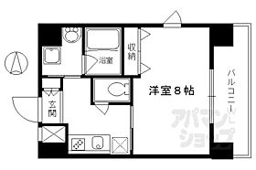 京都府京都市下京区室町通高辻上ル山王町（賃貸マンション1K・7階・28.20㎡） その2