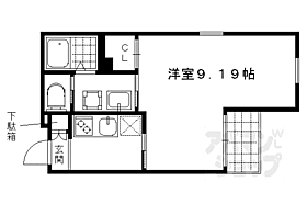 ａ＆ｍ　ｃｏｕｒｔ　ｅｎｍａｃｈｉ 101 ｜ 京都府京都市中京区西ノ京上平町（賃貸マンション1K・1階・26.67㎡） その2