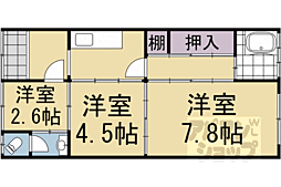 🉐敷金礼金0円！🉐西院乾町68−4貸家
