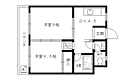 中川マンション3階6.0万円