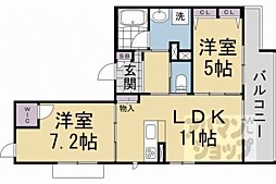 シャーメゾン森ヶ前 2階