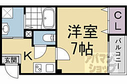 ＶＥＧＡＳ西ノ京　Ａ 1階/101