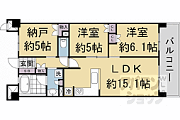 ライオンズ嵯峨天龍寺若宮 西の邸 東の邸 5階