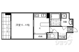 ライジングコート京都西院フロンティア 4階