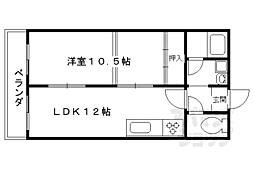 エクセルコート・高辻西 1階/110