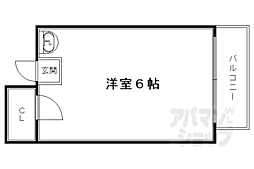 (株)野谷工務店 ワンルームの間取図画像