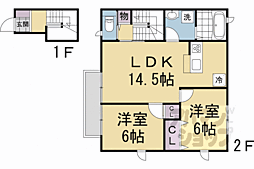コンフォール太秦 2階/202