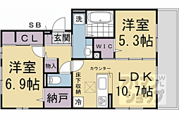 D−ROOM嵯峨嵐山 3階/307