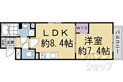 SFLAT円町 1SLDKの間取図画像