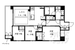 阪急京都本線 大宮駅 徒歩3分 4階/-