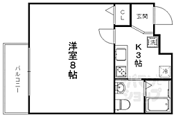 Kanon西院 1階