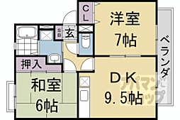 阪急嵐山線 上桂駅 徒歩3分 2階/-