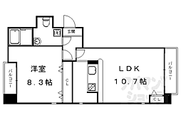 グランドーリア西院 6階/6-D