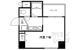 プレジール西院 2階
