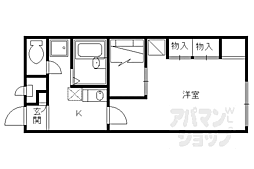 レオパレスウエスタン 1階/107
