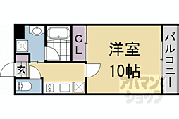 ジニア 1Kの間取図画像