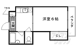 ハイツITOI 1Kの間取図画像