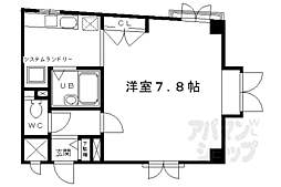 D'sLYRA 1Kの間取図画像
