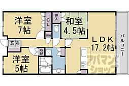 ファインフラッツ中京西院 5階