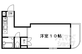 京都府京都市北区衣笠天神森町（賃貸マンション1K・2階・25.00㎡） その2