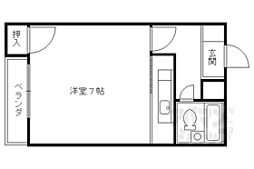 ハイツ白梅園 203 ｜ 京都府京都市北区北野上白梅町（賃貸マンション1K・2階・17.81㎡） その2