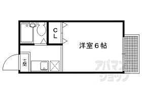 京都府京都市北区西賀茂南今原町（賃貸アパート1K・2階・19.83㎡） その2