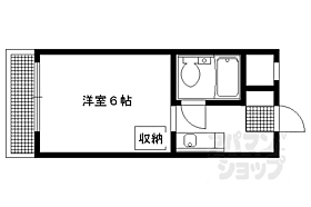 京都府京都市左京区北白川上池田町（賃貸マンション1K・3階・16.00㎡） その2