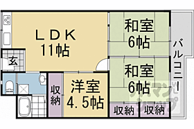 メガロコープ西陣 557 ｜ 京都府京都市上京区今出川浄福寺西入る 一色町（賃貸マンション3LDK・5階・58.44㎡） その2