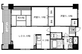 京都府京都市下京区富小路通五条上ル本神明町（賃貸マンション3LDK・4階・66.75㎡） その2