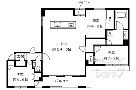 京都府京都市中京区蛸薬師町（賃貸マンション3LDK・3階・100.75㎡） その2