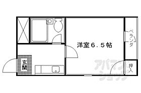 京都府京都市北区紫竹東高縄町（賃貸マンション1K・3階・17.80㎡） その2