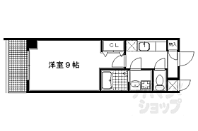 京都府京都市左京区一乗寺里ノ前町（賃貸マンション1K・3階・27.12㎡） その2