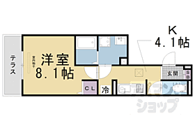 京都府京都市左京区一乗寺高槻町（賃貸アパート1K・1階・30.30㎡） その2