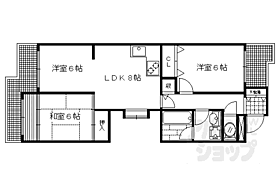 ライオンズマンション烏丸西 207 ｜ 京都府京都市上京区油小路通下立売上ル近衛町（賃貸マンション3LDK・2階・68.92㎡） その2